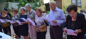 Locri giorno di Pentecoste 2019, i Cenacolini rinnovano le promesse.